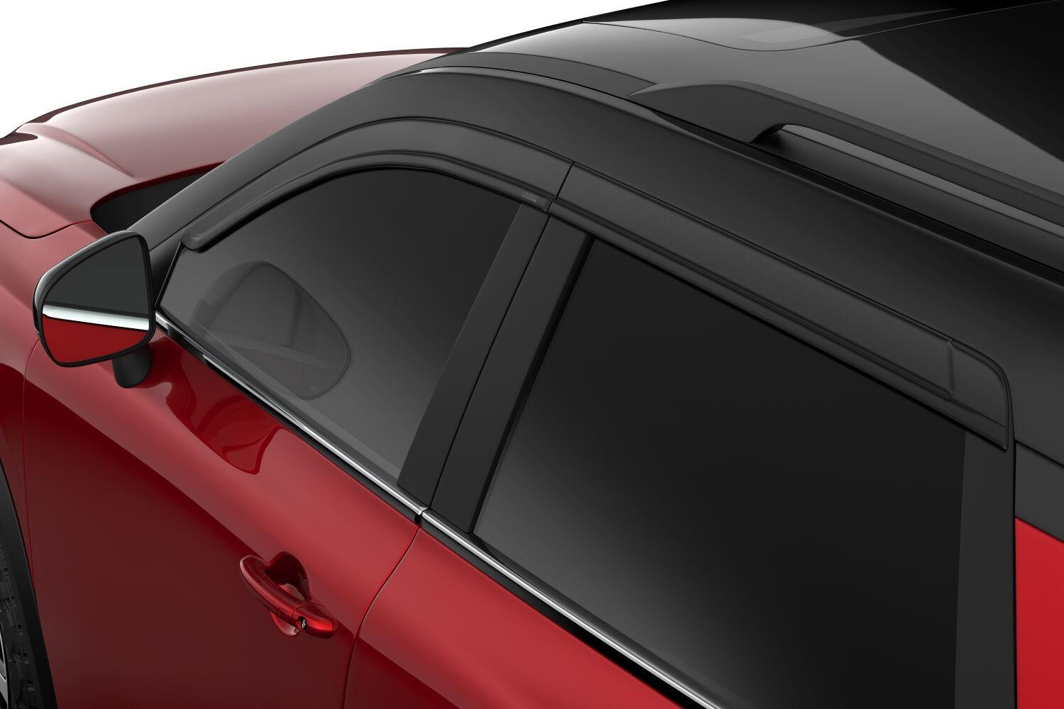Husky Liners Low Profile Ventvisor Deflector; Smoke; Outside Mount; 4 Pc. (2022-2024 Pathfinder) - 2854129