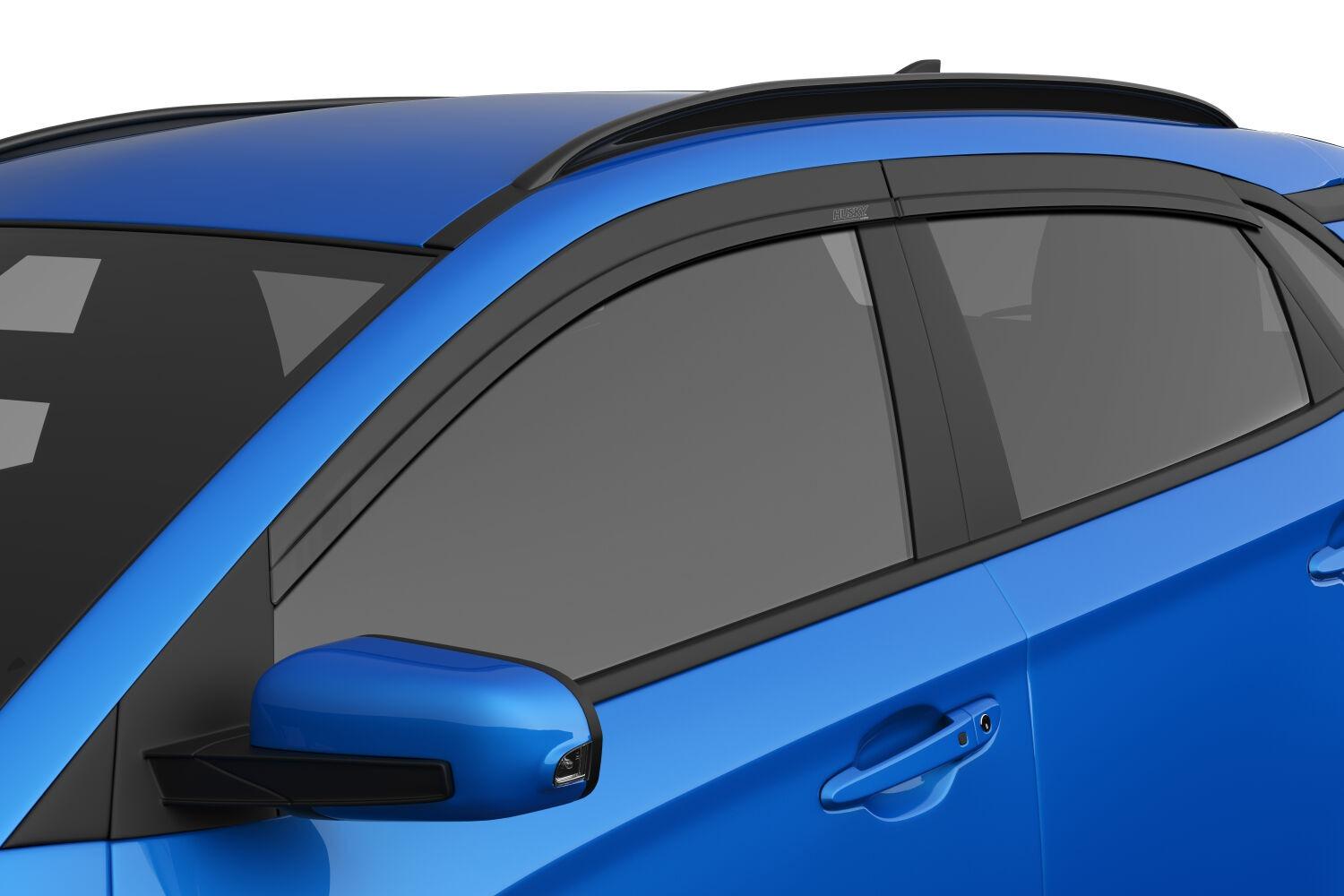 Husky Liners Low Profile Ventvisor Deflector; Smoke; Outside Mount; 4 Pc. (2020-2023 Kona) - 2854122