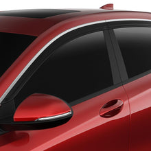 Husky Liners Low Profile Ventvisor Deflector; Smoke With Chrome Trim; Outside Mount; 4 Pc. (2024 Envista) - 2884064