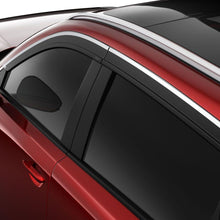 Husky Liners Low Profile Ventvisor Deflector; Smoke With Chrome Trim; Outside Mount; 4 Pc. (2024 CX-90) - 2884071
