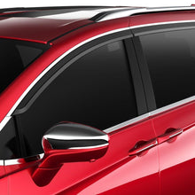 Husky Liners Low Profile Ventvisor Deflector; Smoke With Chrome Trim; Outside Mount; 4 Pc. (2017-2023 Pacifica) - 2884062