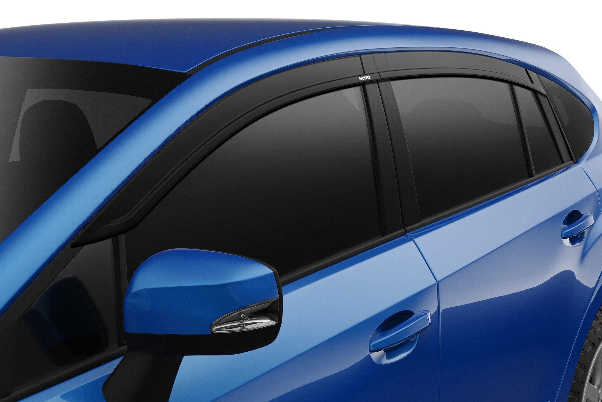 Husky Liners Low Profile Ventvisor Deflector; Smoke; Outside Mount; 4 Pc. (2012-2023 Impreza) - 2854131