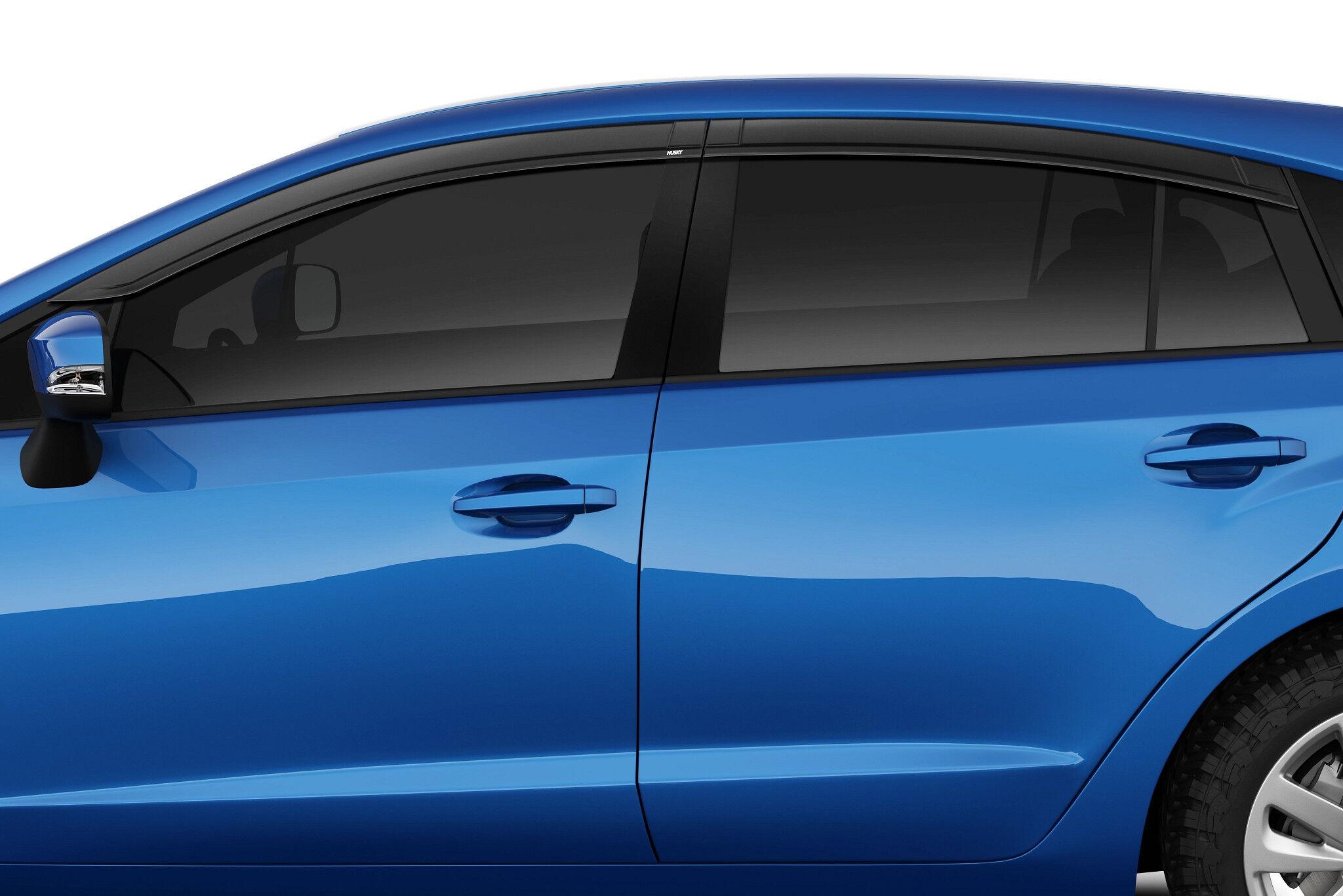 Husky Liners Low Profile Ventvisor Deflector; Smoke; Outside Mount; 4 Pc. (2020-2024 Corolla) - 2854123