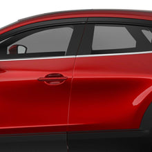 Husky Liners Low Profile Ventvisor Deflector; Smoke; Outside Mount; 4 Pc. (2020-2024 CX-30) - 2854128