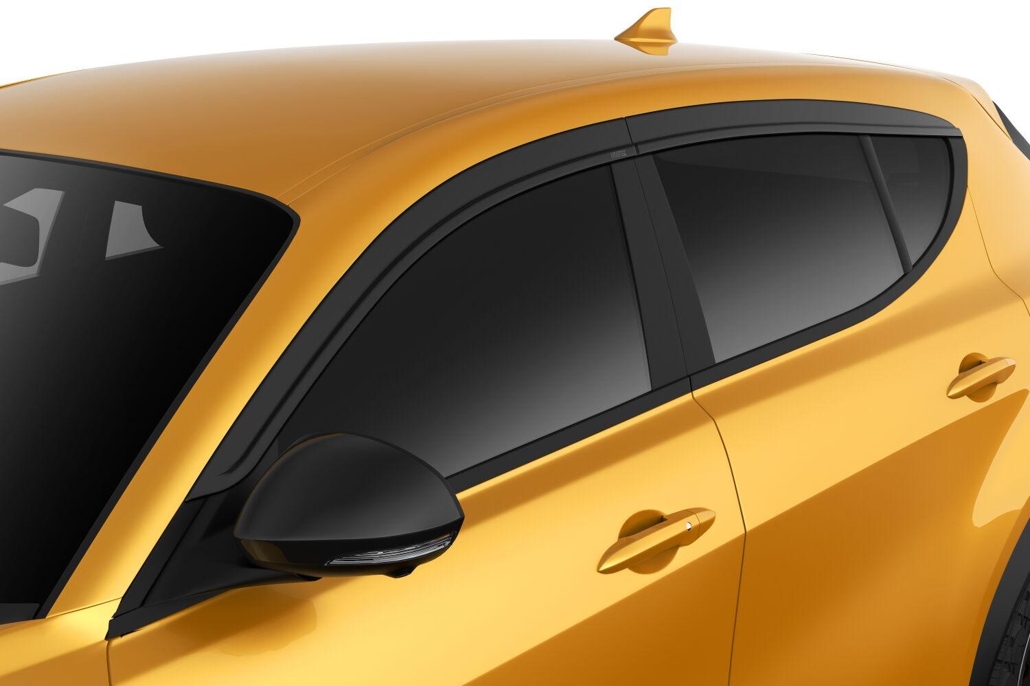 Husky Liners Low Profile Ventvisor Deflector; Smoke; Outside Mount; 4 Pc. (2023-2024 Hornet) - 2854126