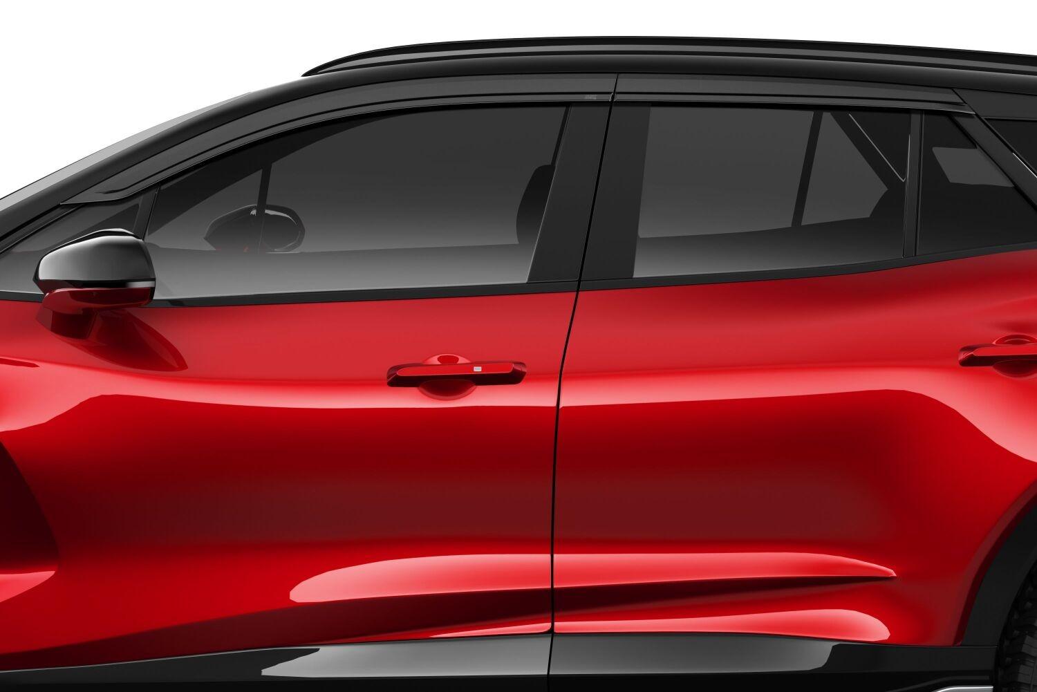 Husky Liners Low Profile Ventvisor Deflector; Smoke; Outside Mount; 4 Pc. (2024 Blazer EV) - 2854125