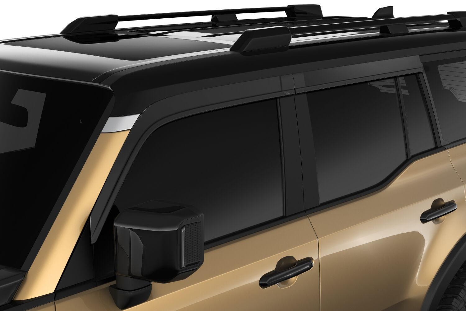 Husky Liners Low Profile Ventvisor Deflector; Smoke; Outside Mount; 4 Pc. (2024 GX550, Land Cruiser) - 2854139