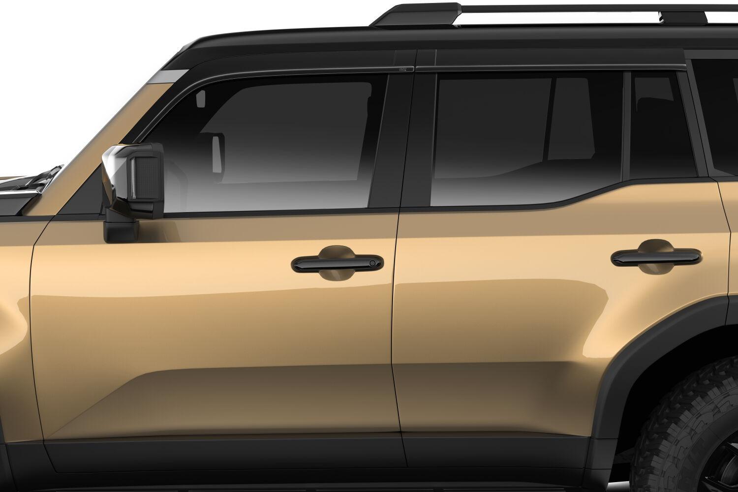 Husky Liners Low Profile Ventvisor Deflector; Smoke; Outside Mount; 4 Pc. (2024 GX550, Land Cruiser) - 2854139