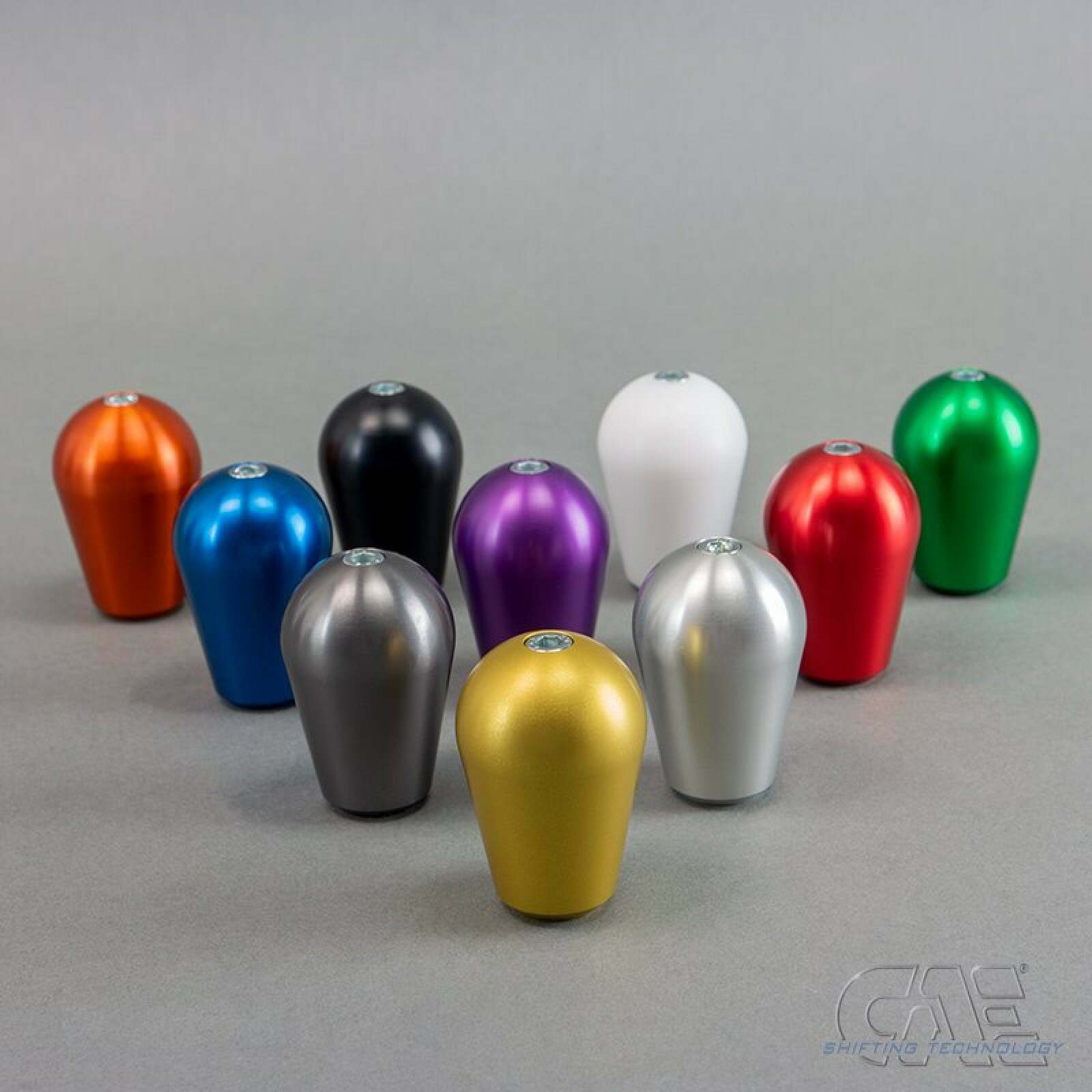CAE Shifting CAE Anodized Aluminum Shift Knob - Grey - 11000-grey