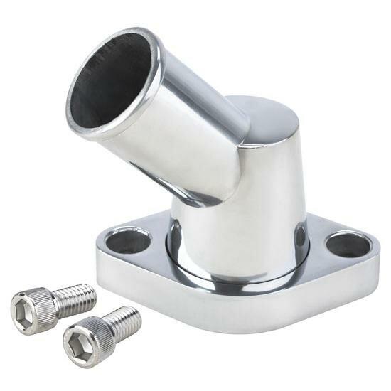 DeWitts Chevy 45 Degree Pivoting Aluminum Water Neck - 32-15820