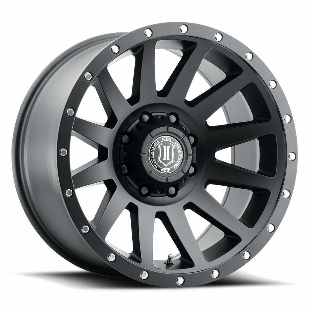 Icon ALLOYS COMPRESSION SAT BLK  - 20 X 10 / 8 X 180 / -19 MM / 4.75" BS - 2020108947SB