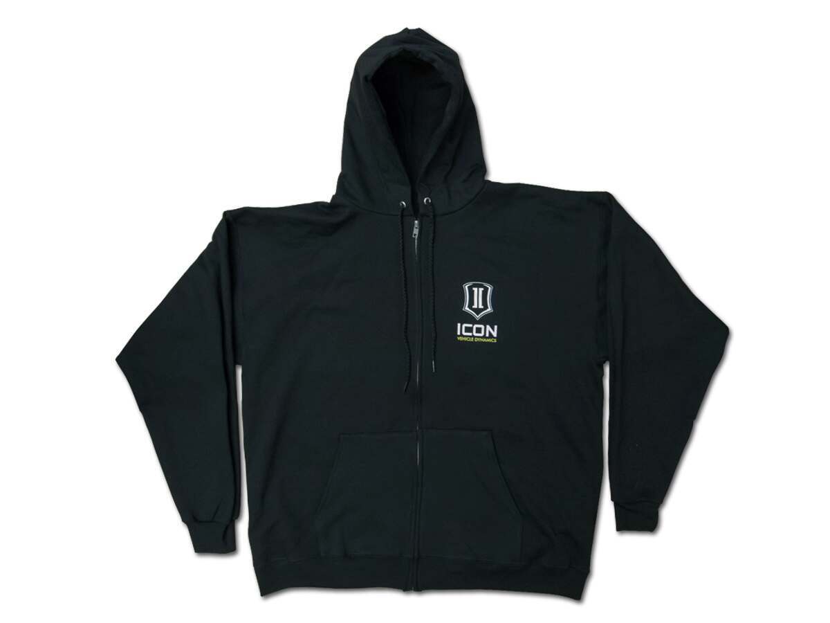Icon STANDARD HOODY BLACK - LARGE - ICON-HOODY-STD-BLK-L