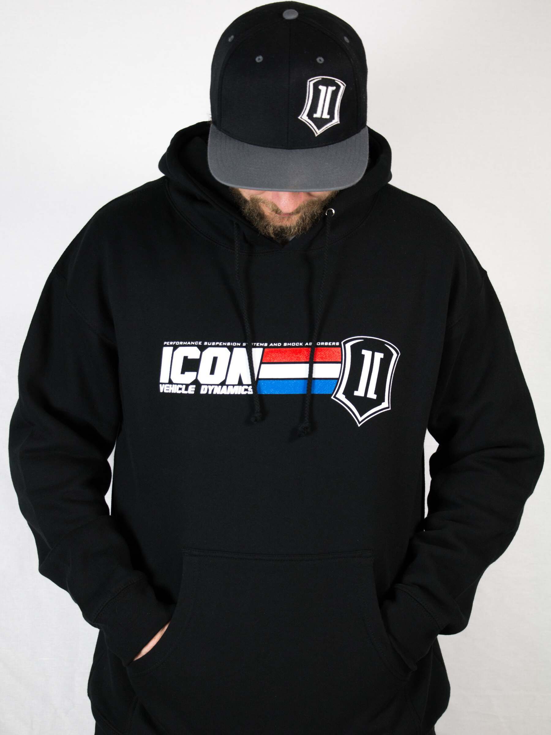 Icon GI HOODY BLACK - XLARGE - ICON-HOODY-GI-BLK-XL