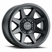 Icon ALLOYS REBOUND SLX SAT BLK - 17 X 8.5 / 6 X 5.5 / 25MM / 5.75" BS (2019-2022 Bronco, Ranger, Tundra) - 1917859057SB