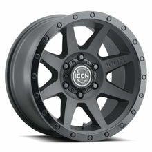 Icon Alloys Rebound Dbl Blk - 17 X 8.5 / 5 X 5 / -6Mm / 4.5" Bs - 1817857345DB
