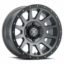 Icon ALLOYS COMPRESSION TITANIUM - 17 X 8.5 / 6 X 135 / 6MM / 5" BS (2004-2022 Expedition, F-150) - 2017856350TT