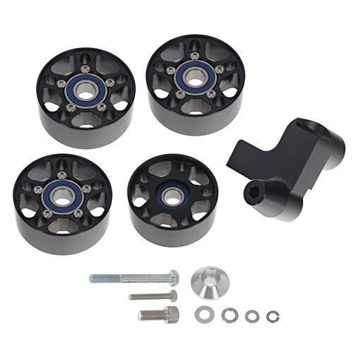 UPR 03-04 Cobra Double Bearing 4 Piece Idler Pulley Kit