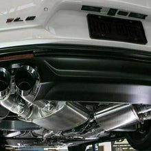Corsa NPP Valve Ready Axle Back Exhaust System - Black Tips (2016+ Camaro SS & ZL1) - 14789BLK