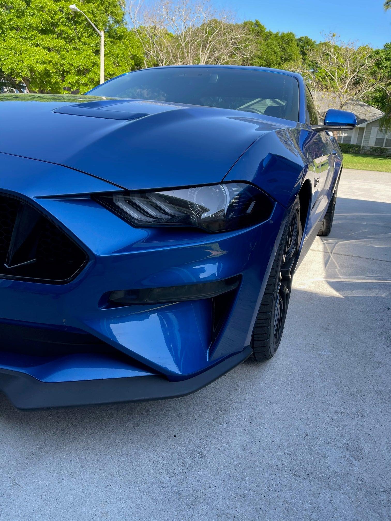 Anchor Room Front Side Marker/Fog Light Lens Vinyl Tint - Lighter (50%) - Light (2018-2023 Mustang) - 18FM_FM_50%