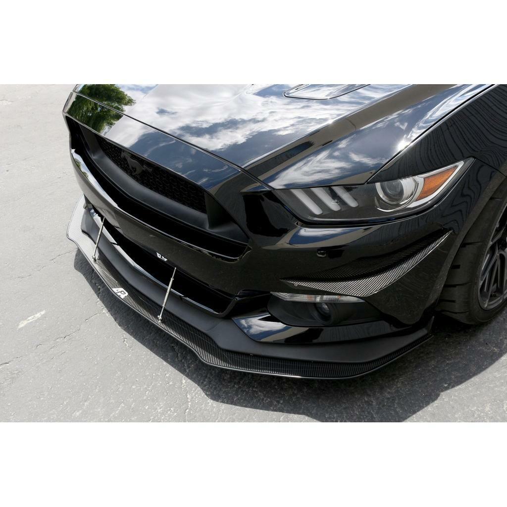 APR Carbon Fiber Front Bumper Canards (2015-2017 Mustang) - AB-201510