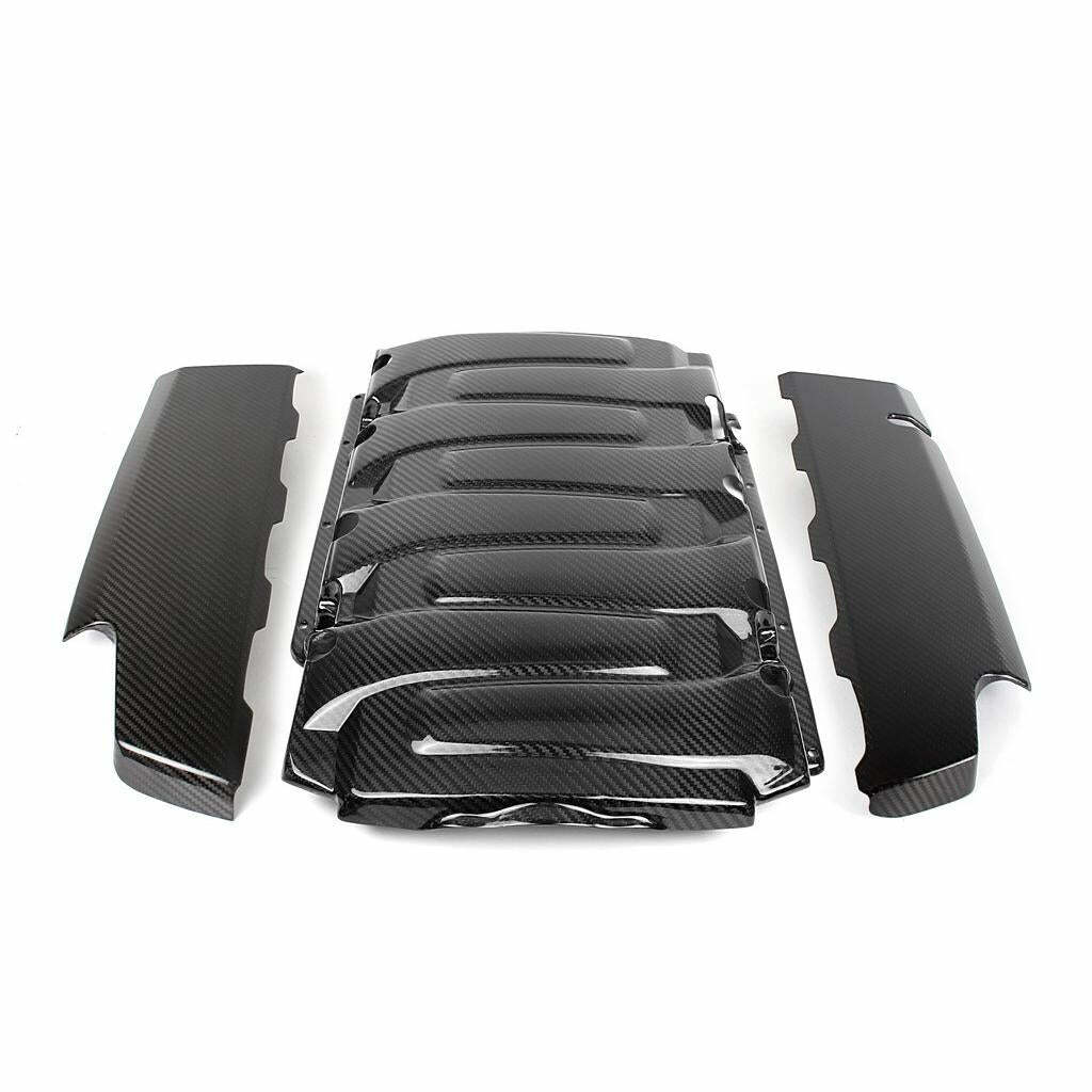 APR Carbon Fiber Fuel Rail Covers/Pair C7 (2014-up Corvette C7) - CBE-VETTEFUEL