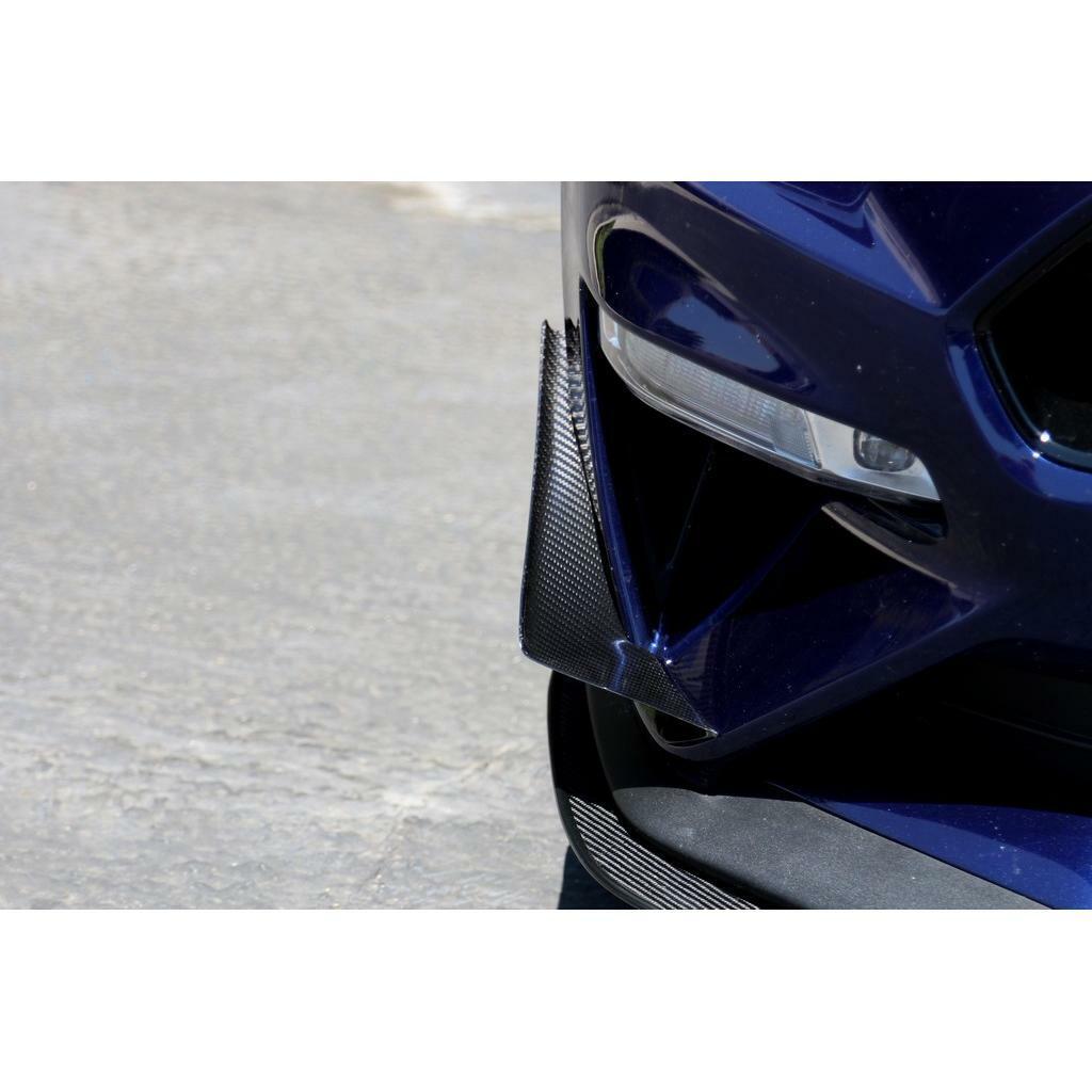 APR Carbon Fiber Front Bumper Canards (2018-up Mustang) - AB-201810