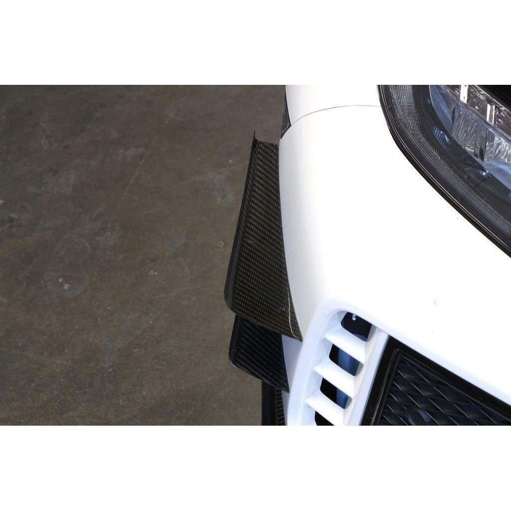 APR Carbon Fiber Front Bumper Canards (2017-up Type R) - AB-917002