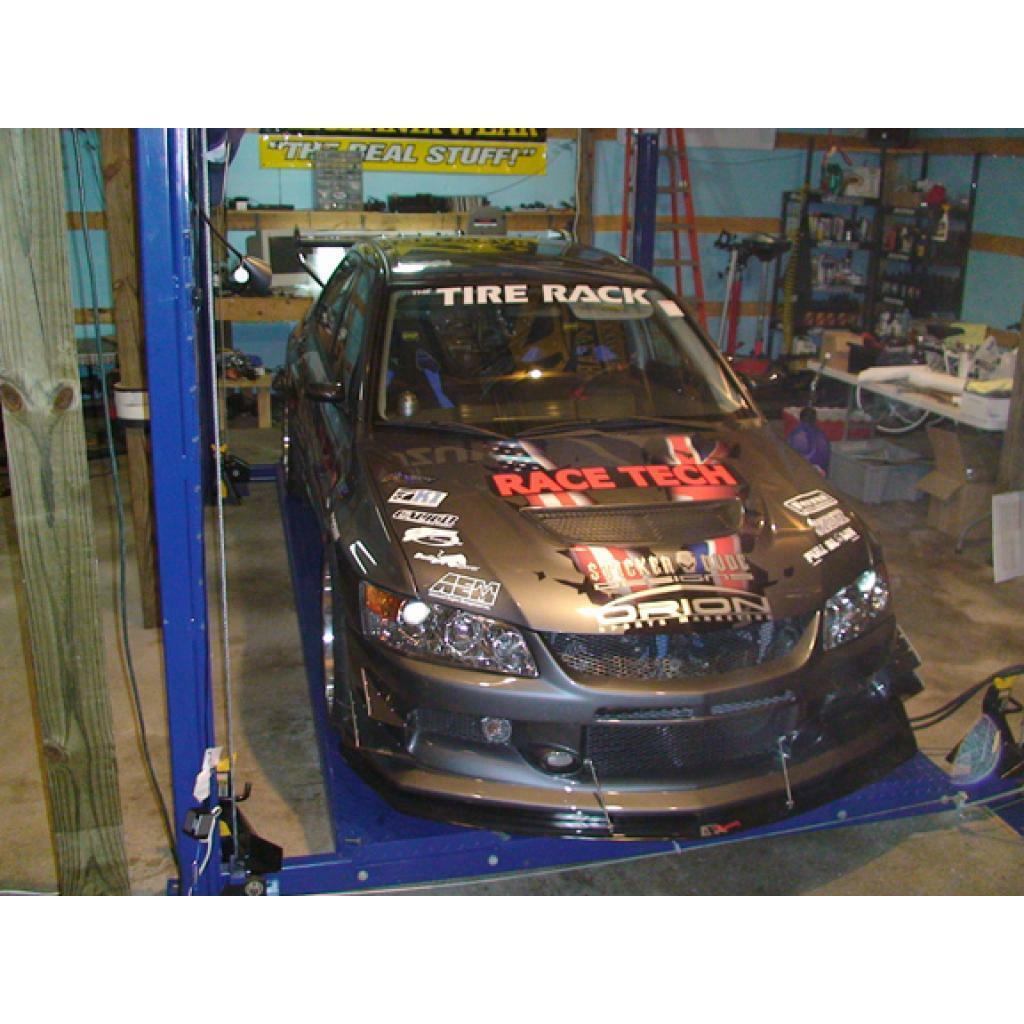 APR Carbon Fiber Wind Splitter With Rods (2006-2007 EVO 9) - CW-484009