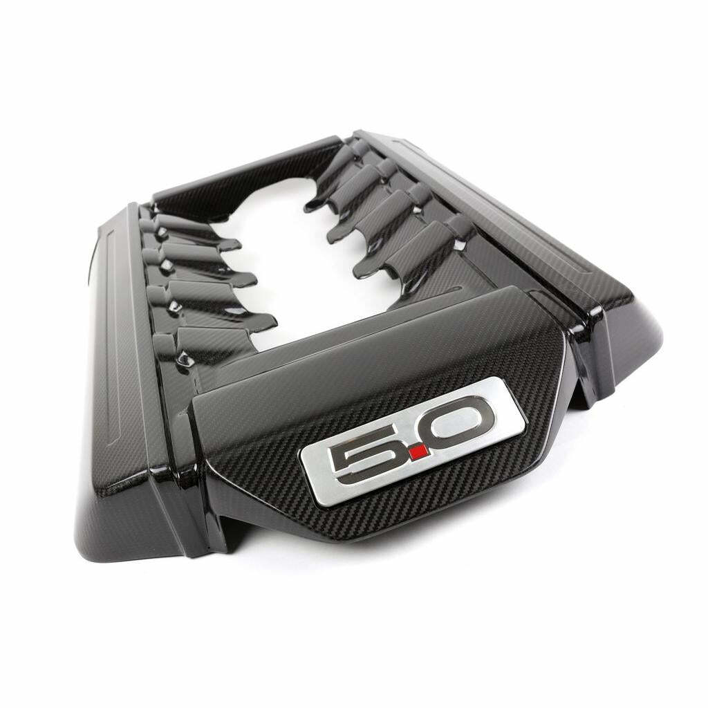 APR Carbon Fiber Engine Cover 5.0 (2015-2017 Mustang) - CBE-MUGENG15