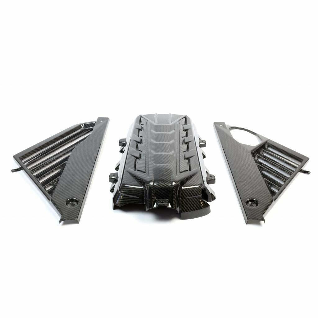 APR Performance Carbon Fiber Engine bay Apperance Package Corvette c8 (2020+ Corvette C8) - CBE-C8ENGPKG