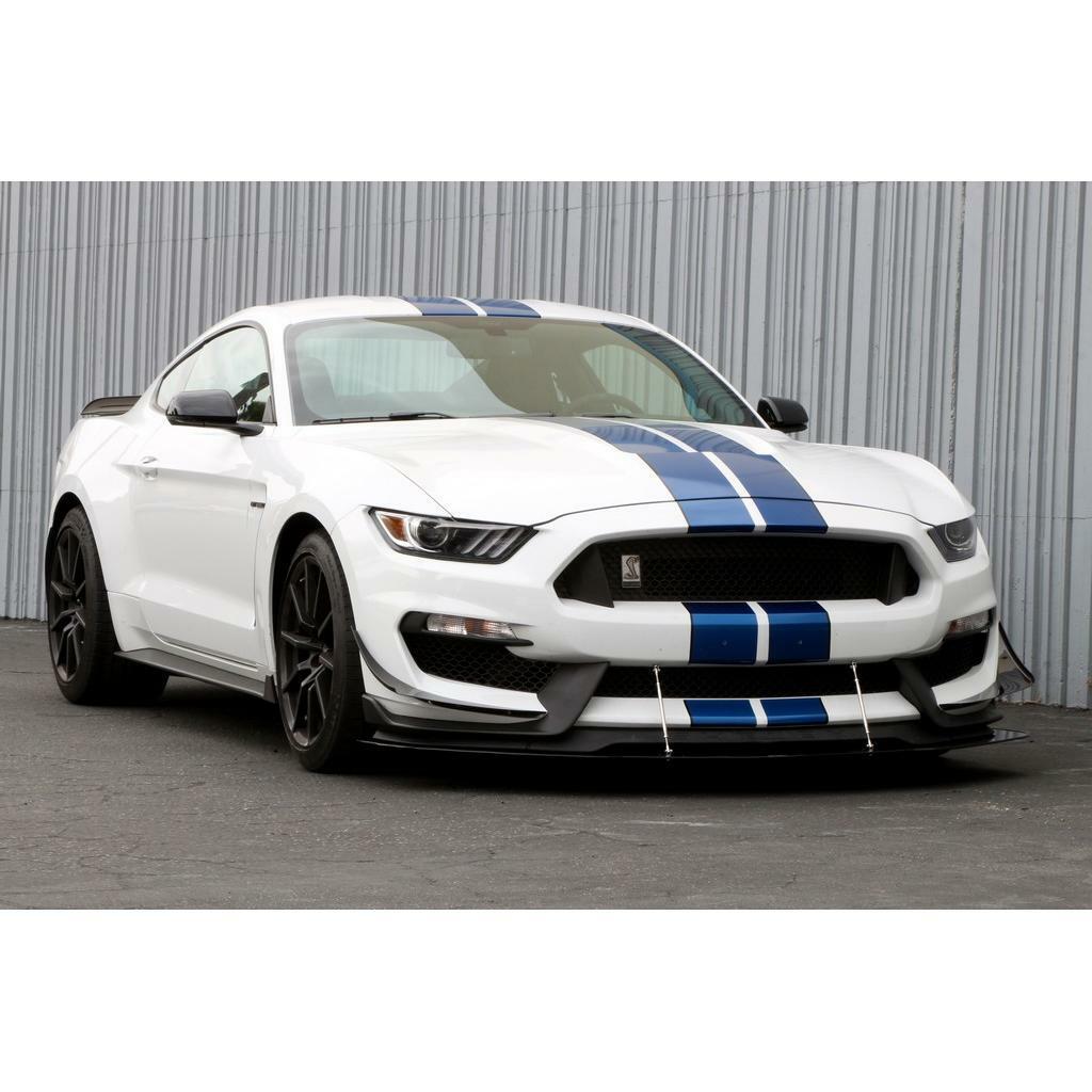 APR Carbon Fiber Front Bumper Canards (2016-2019 Mustang Shelby GT350) - AB-203518