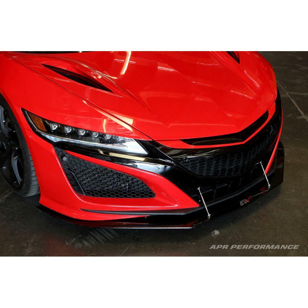 APR Carbon Fiber Wind Splitter With Rods (2016-up NSX) - CW-916026
