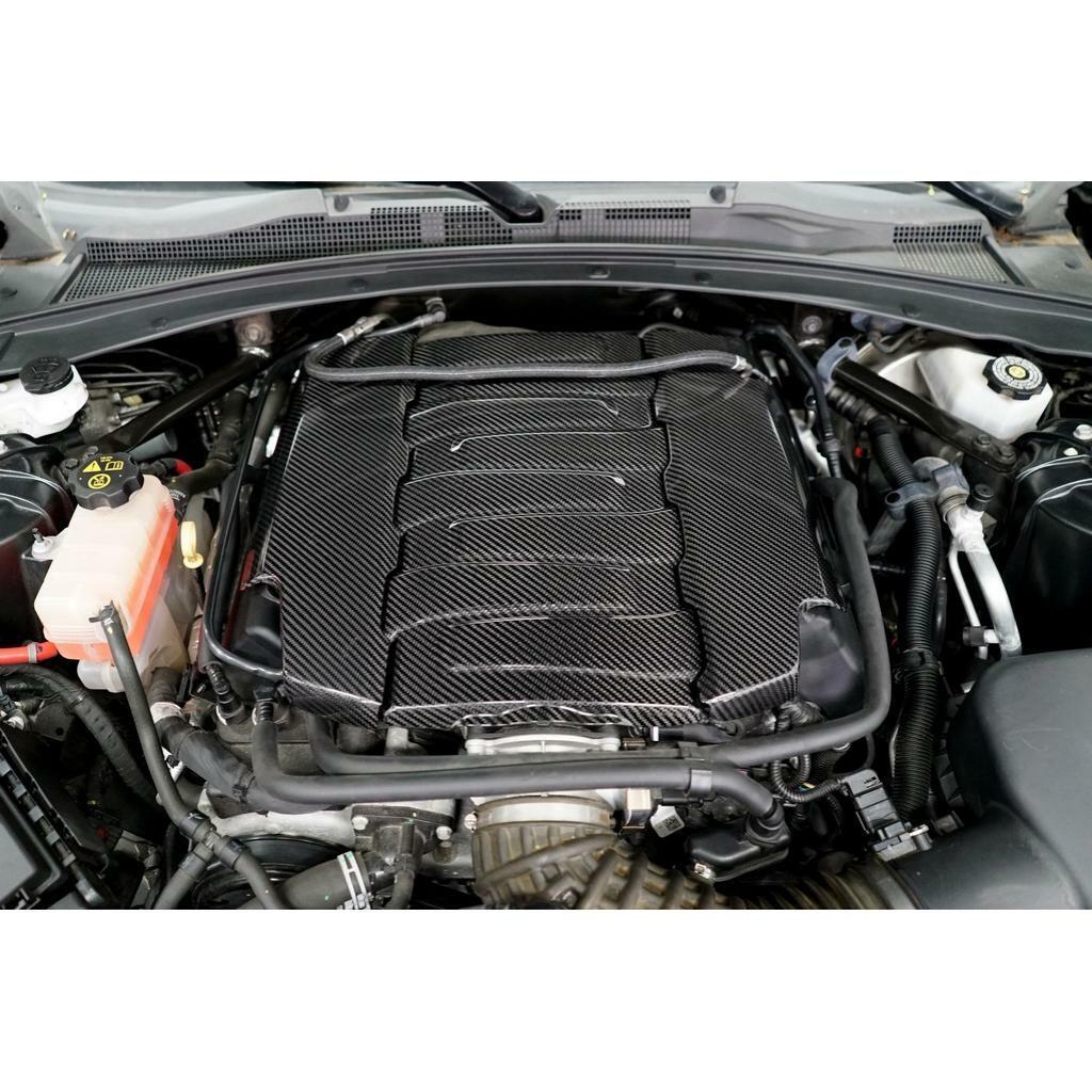 APR Carbon Fiber Engine Plenum Cover (2016+ Camaro SS LT1) - CBE-CMOENG