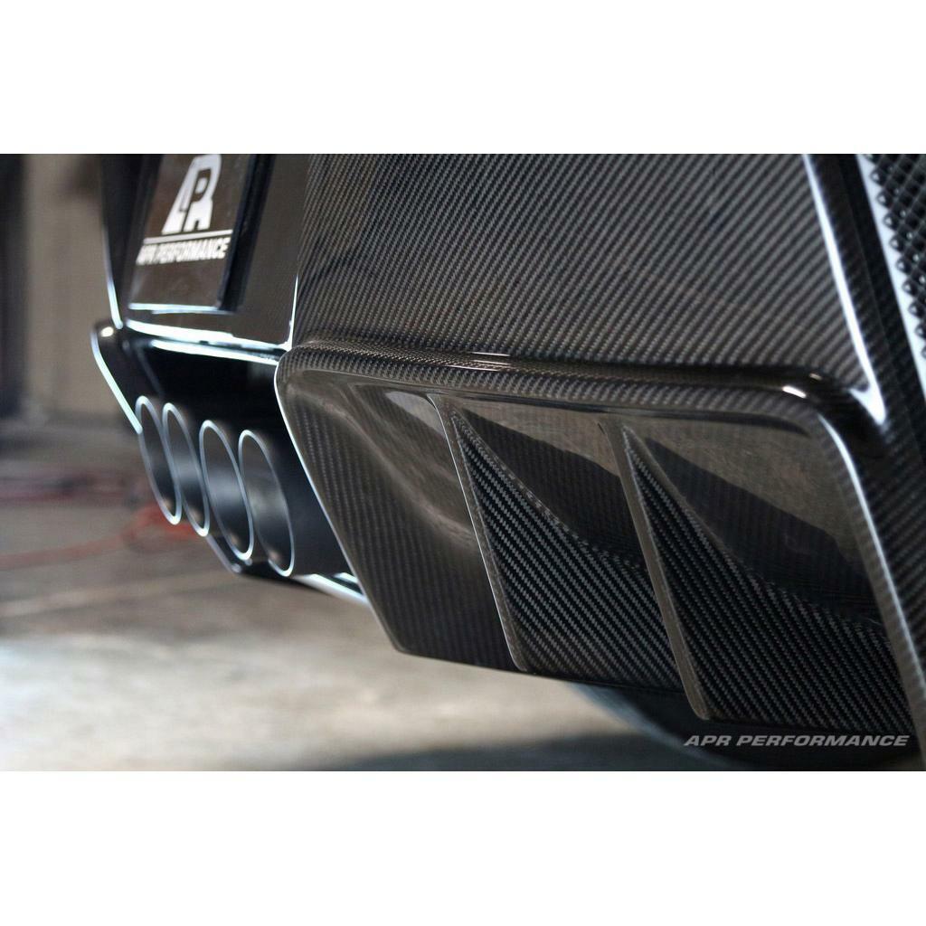 APR Carbon Fiber Rear Diffuser With Undertray (2014-2019 Corvette) - AB-277030