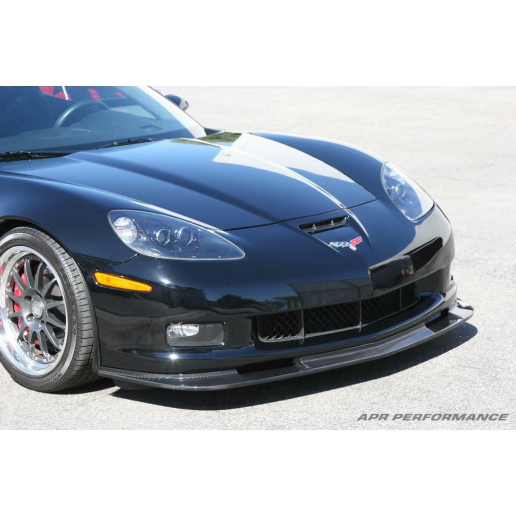APR Carbon Fiber Front Airdam Version II W/ Bumper Reinforcement (2005-2013 Corvette C6 ZO6/Grand Sport/ZR-1 ONLY) - FA-208426