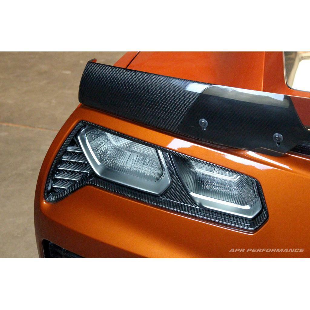 APR Carbon Fiber Tail light Bezel (2014-up Corvette C7) - CBX-C7TBEZEL