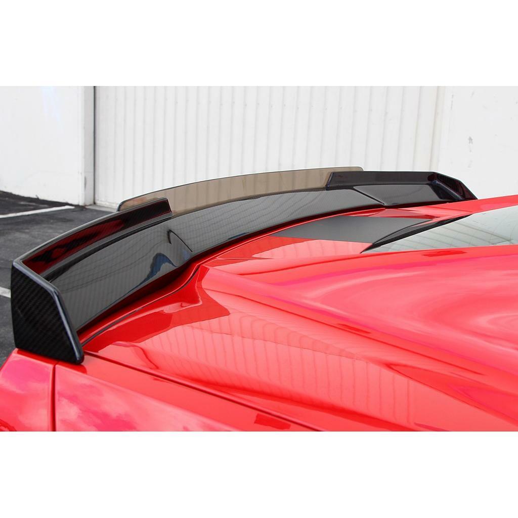 APR Rear Spoiler Version II Track Pack W/O Wickerbill (2014-up Corvette C7) - AS-105722