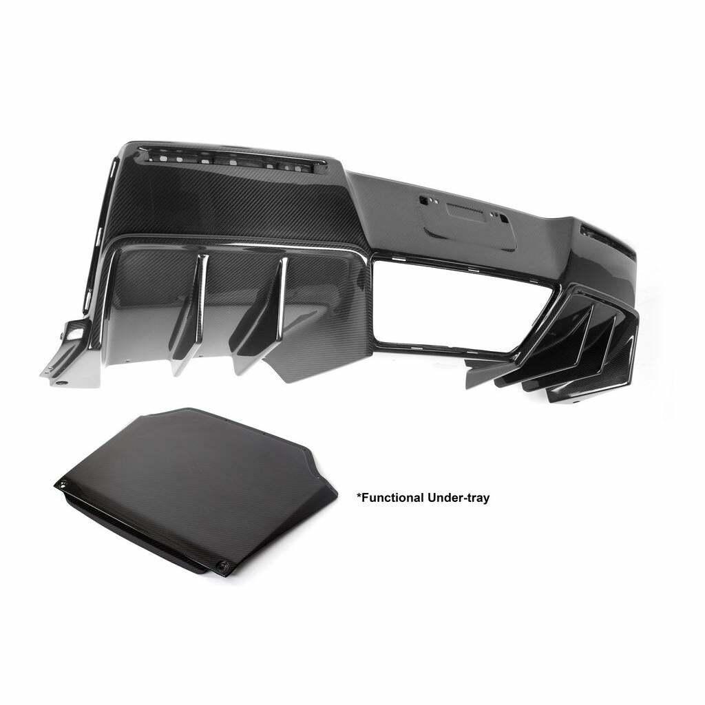 APR Carbon Fiber Rear Diffuser Without Under Tray (2014-2019 Corvette) - AB-277029