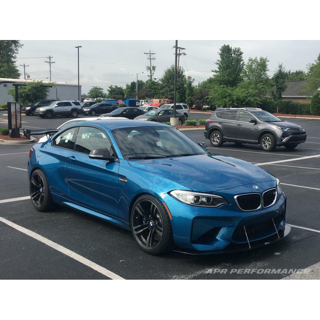 APR Carbon Fiber Wind Splitter With Rods (2015-up M2) - CW-520200