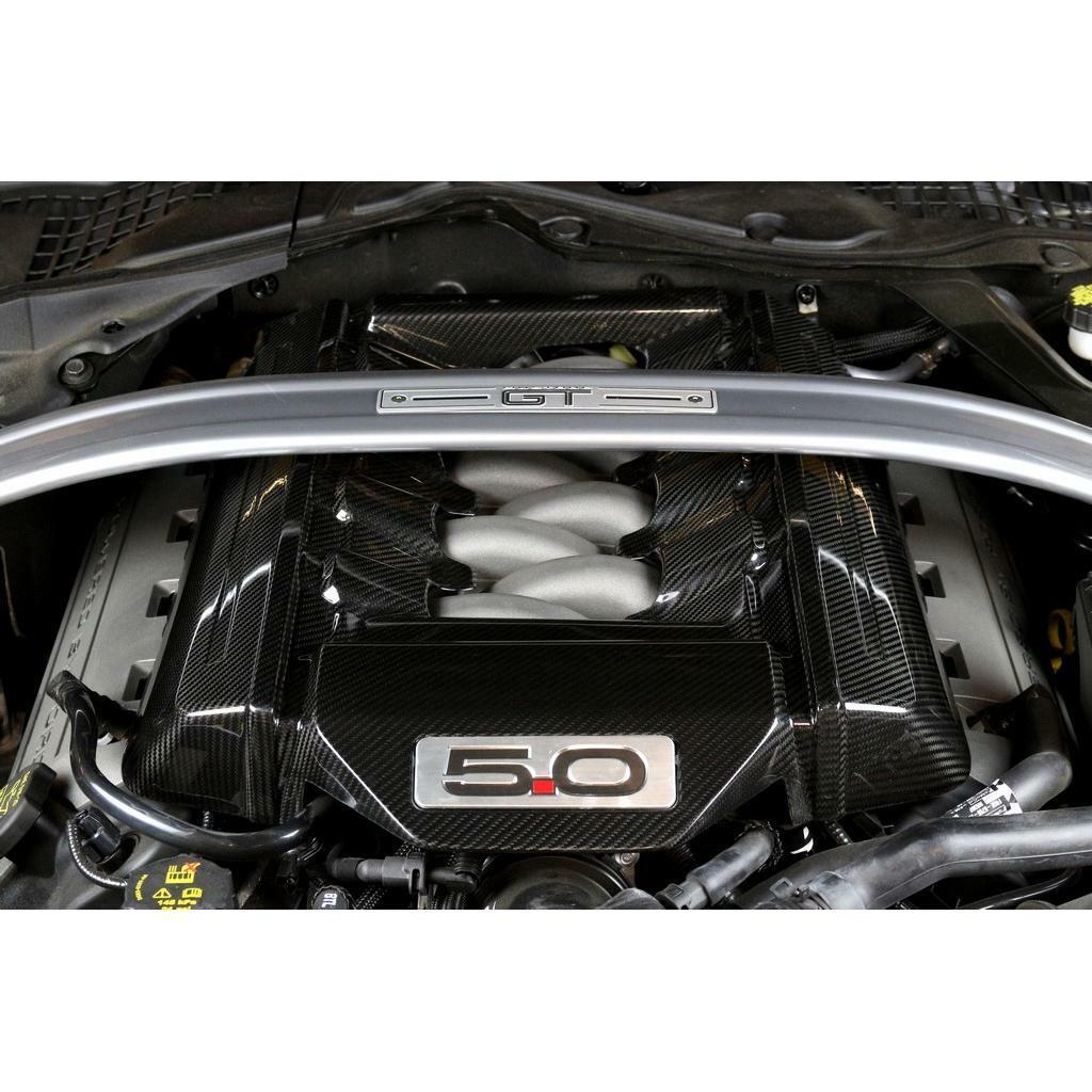 APR Carbon Fiber Engine Cover 5.0 (2015-2017 Mustang) - CBE-MUGENG15