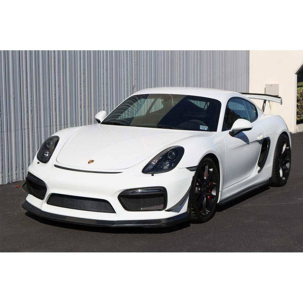 APR Porsche Cayman GT4 Wing Extension Kit W/Carbon Gurney Flap - AA-545052