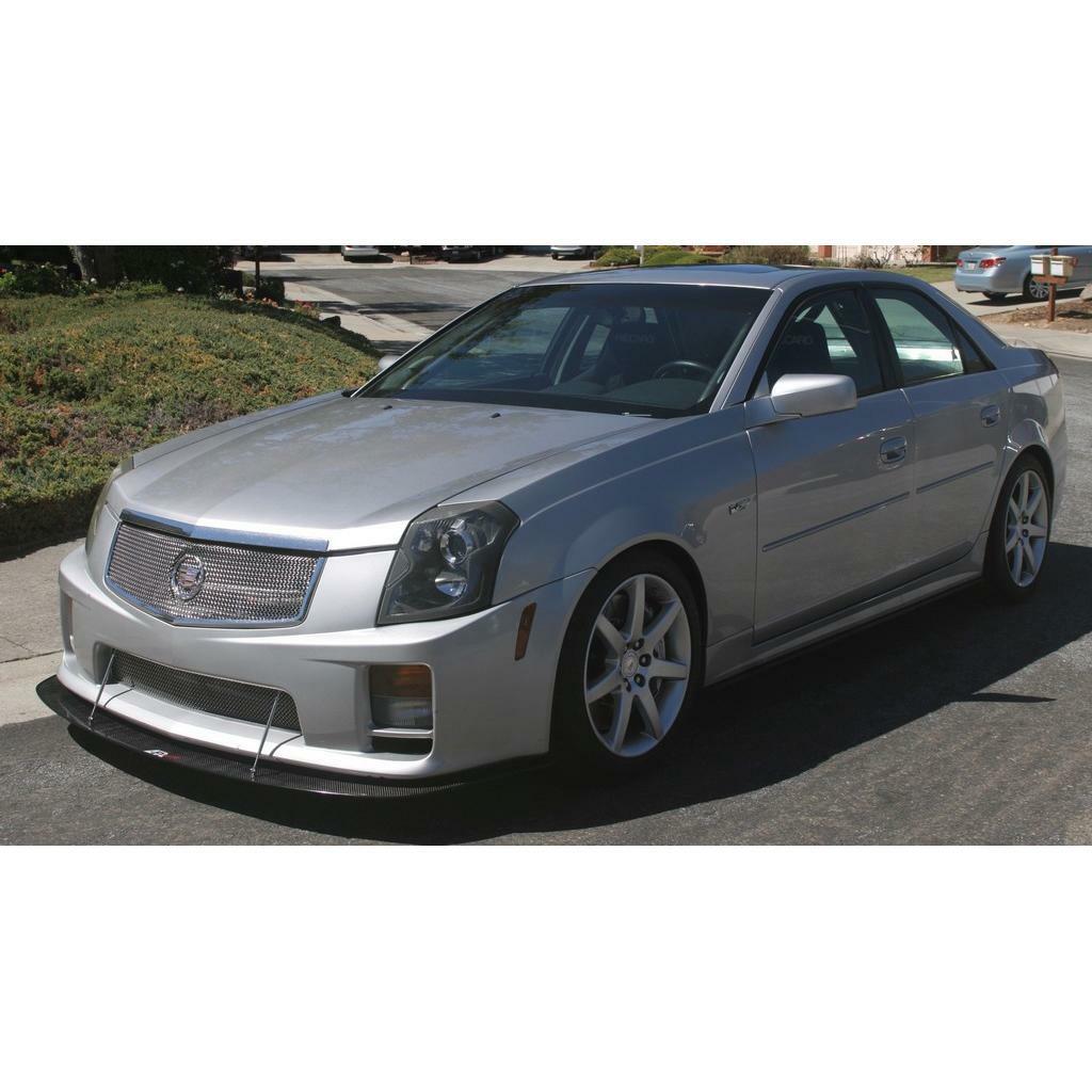 APR Carbon Fiber Wind Splitter With Rods (2004-2007 CTS-V) - CW-647031