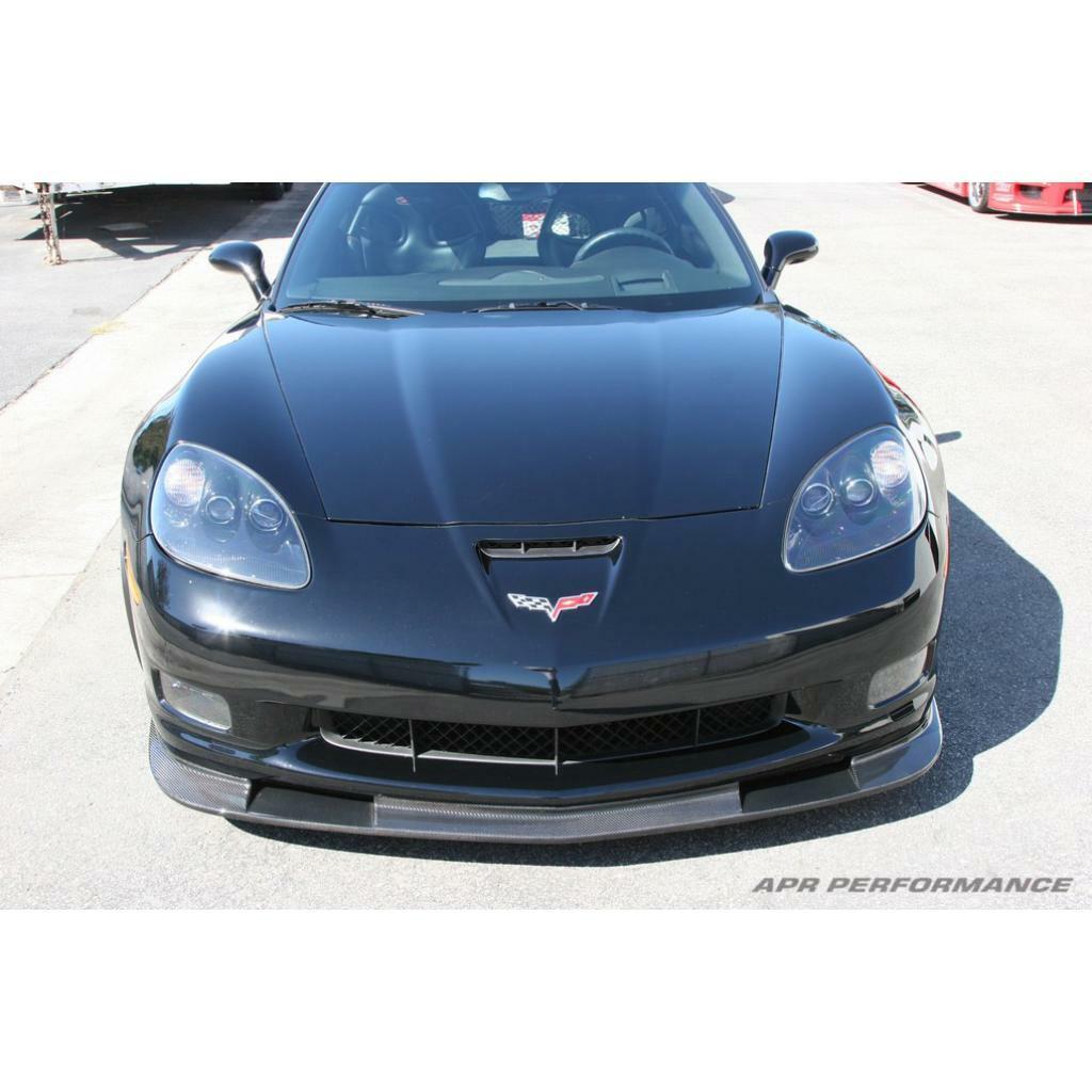 APR Carbon Fiber Front Airdam Version II W/ Bumper Reinforcement (2005-2013 Corvette C6 ZO6/Grand Sport/ZR-1 ONLY) - FA-208426