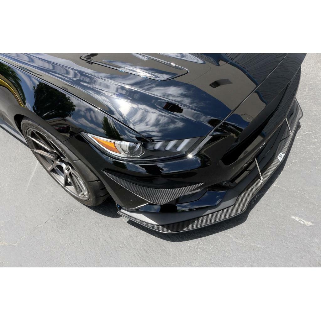 APR Carbon Fiber Front Bumper Canards (2015-2017 Mustang) - AB-201510