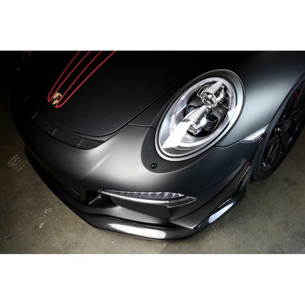 APR Carbon Fiber Front Bumper Canards (2013-2016 991 GT3) - AB-535008