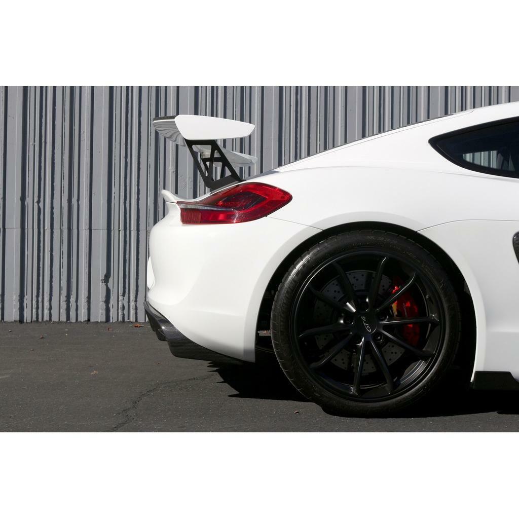 APR Porsche Cayman GT4 Wing Extension Kit W/Carbon Gurney Flap - AA-545052