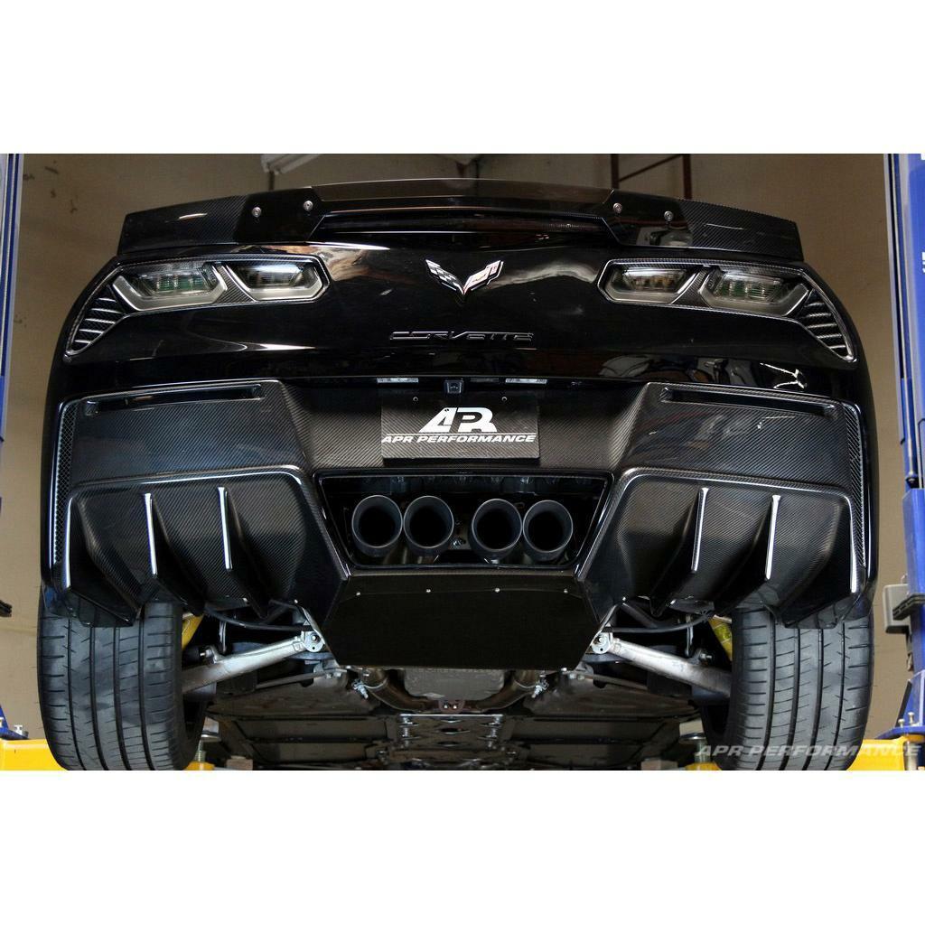 APR Carbon Fiber Rear Diffuser Without Under Tray (2014-2019 Corvette) - AB-277029