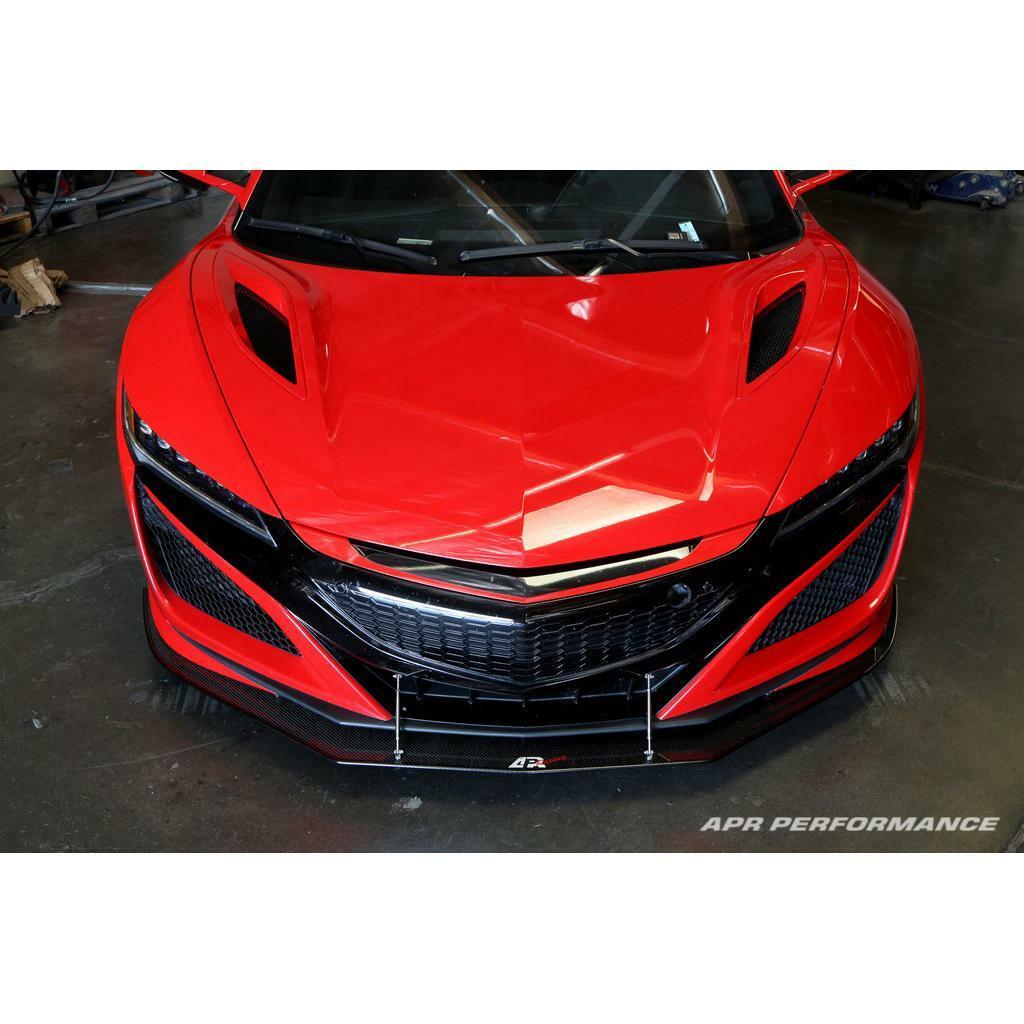 APR Carbon Fiber Wind Splitter With Rods (2016-up NSX) - CW-916026