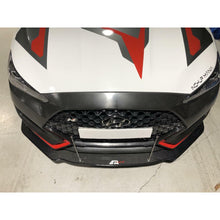 APR Carbon Fiber Wind Splitter With Rods (2019-up Veloster N) - CW-600019
