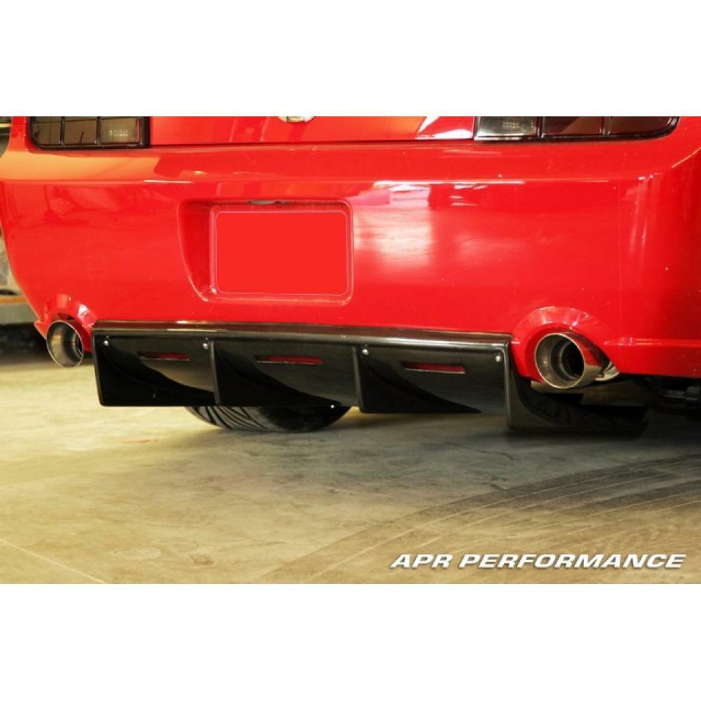 APR Carbon Fiber Rear Diffuser (2005-2009 Mustang GT) - AB-262019